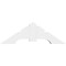 Ekena Millwork Vanguard Architectural Grade PVC Gable Bracket, 36"W x 12"H x 4"D x 4"F, 8/12 Pitch GBP036X12X0404VAN00 - alternate 5